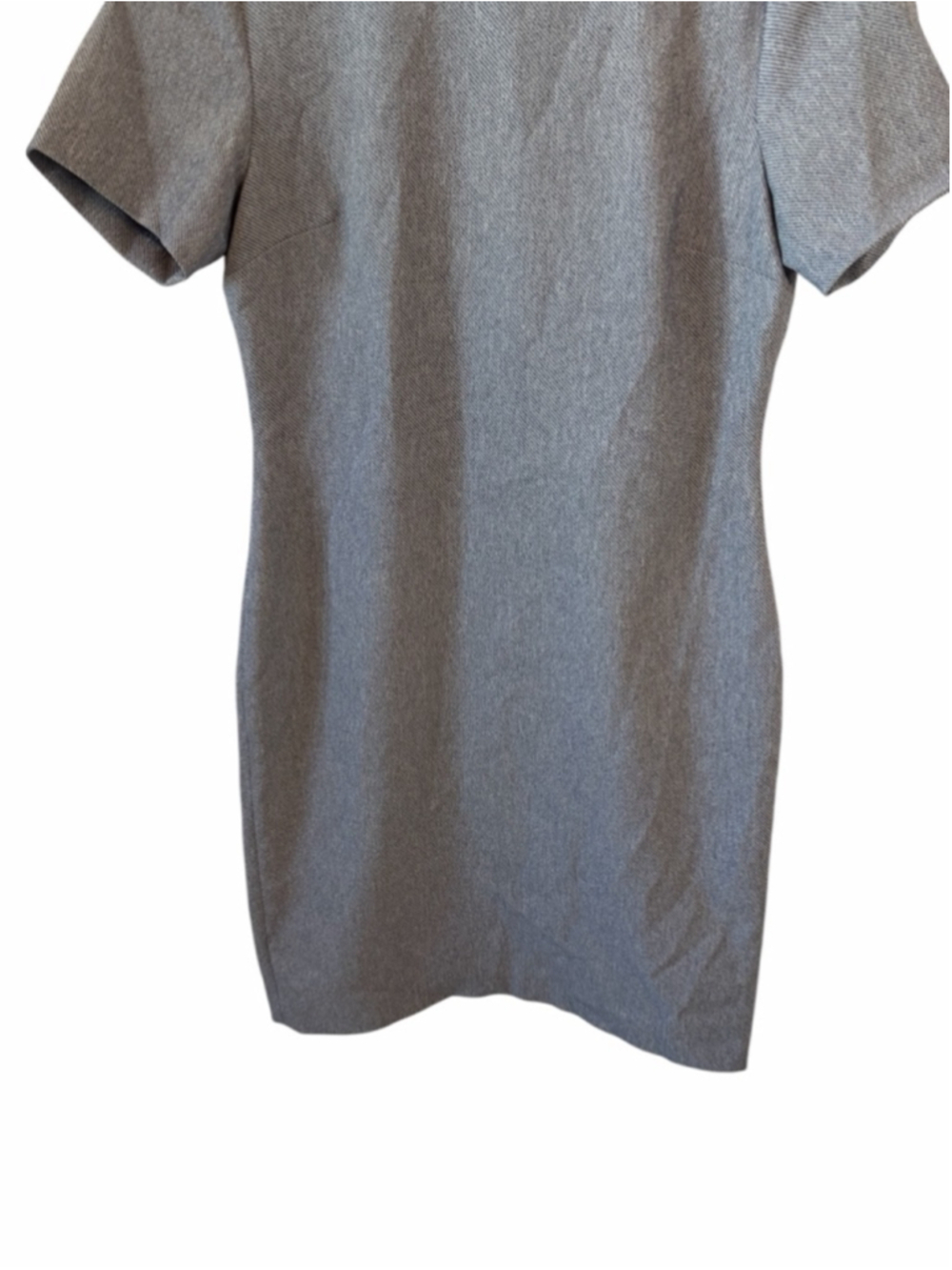Ivanka Trump Grey Sheath Dress Pearl Collar Short Sleeve Work Office - Picture 4 of 11